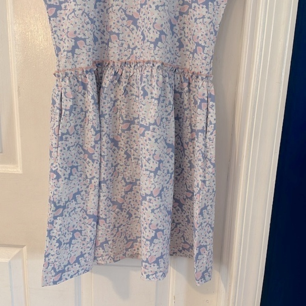 Women Turtles & Tees Masters in Bloom Peri Darby Polyester & Spandex Golf Dress - Picture 9 of 11